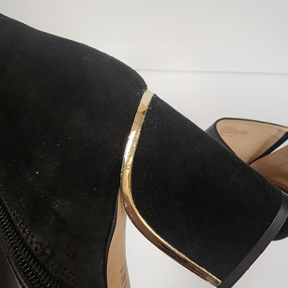 INC International Concepts Harpp Women's Round Toe Leather Ankle Boots Size 11 - Picture 13 of 15